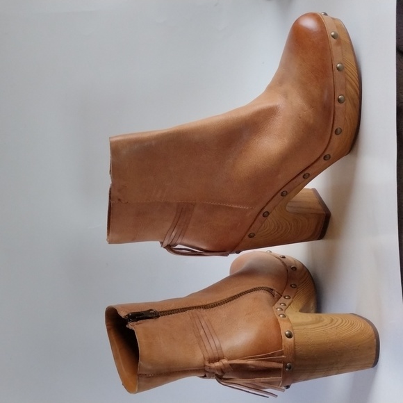 KorkEase Shoes Korkease Dianna Light Brown Vachetta Bootie 85 M